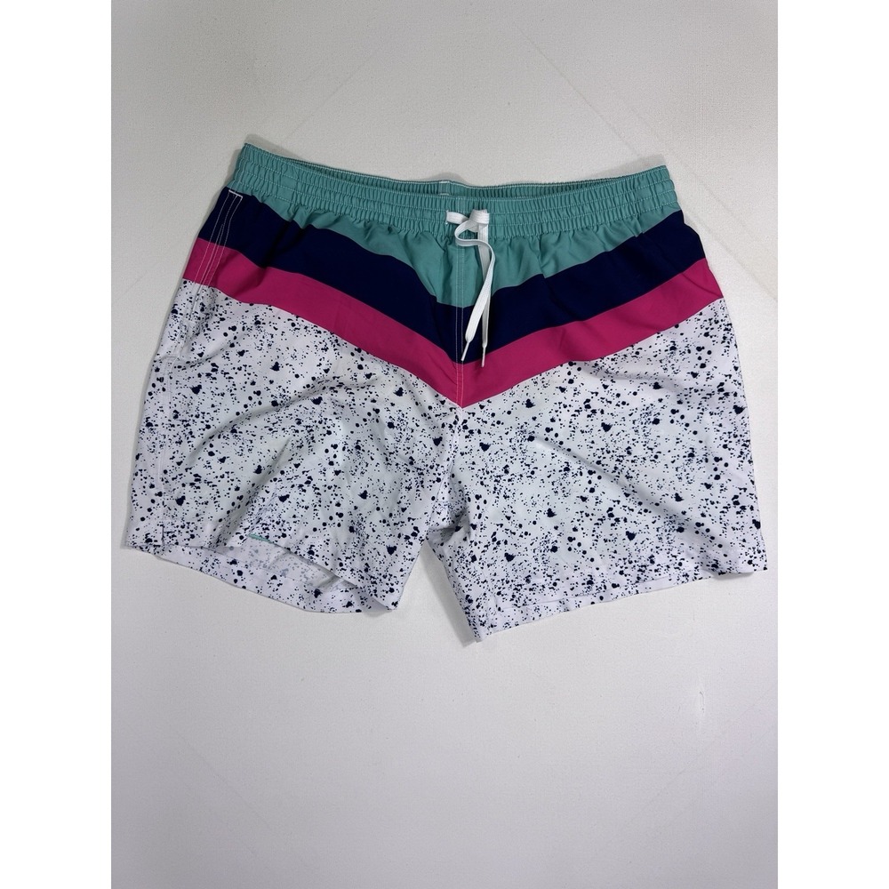 Chubbies Swim Trunks Shorts Men's 2XL 6" Inseam Lined Aquatic Libations Resort